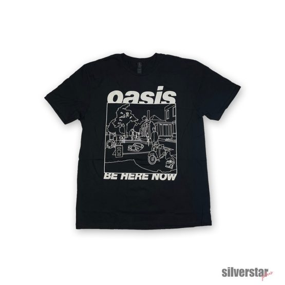 Oasis - Be Here Now Line Drawing