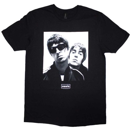 Oasis - Noel & Liam Square Photo (Black)