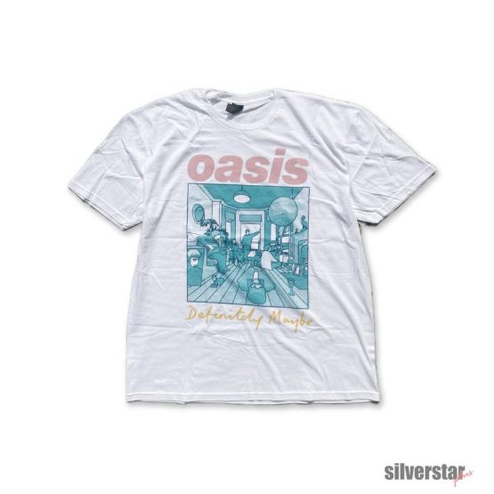 Oasis - Definitely Maybe Illustration Colour