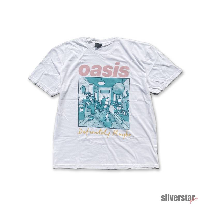 Oasis – Definitely Maybe Illustration Colour1