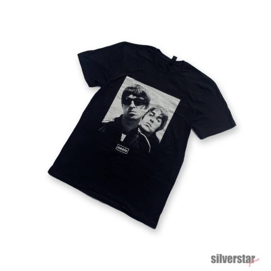 Oasis - Noel & Liam Square Photo (Black) - Image 3