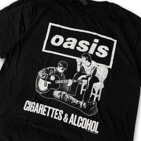 Oasis - Cigarettes & Alcohol Illustration Mono - Image 5