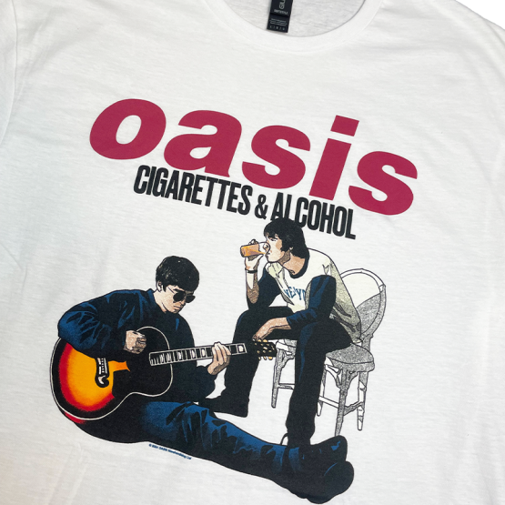 Oasis – Cigarettes & Alcohol Illustration - Image 3